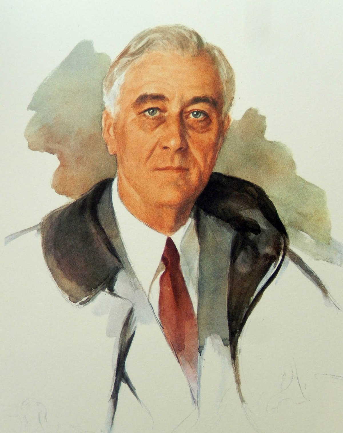 5  FDR Unfinished Portrait