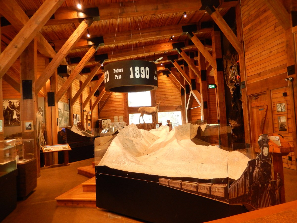5 GLACIER NP CANADA (Rogers Pass Visitor Center SMALL
