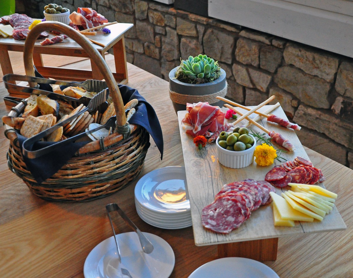 appetizers at Brasserie