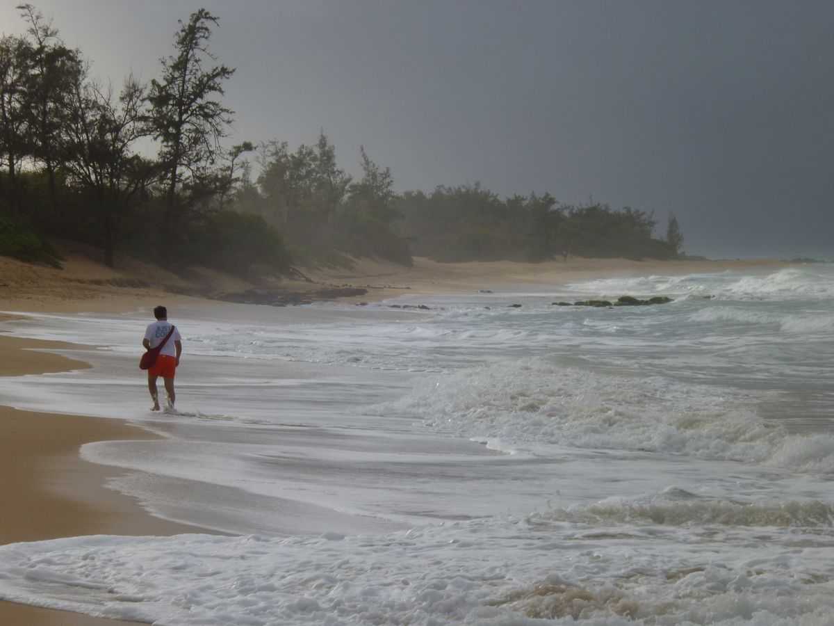 BLUSTERY BALDWIN BEACH
