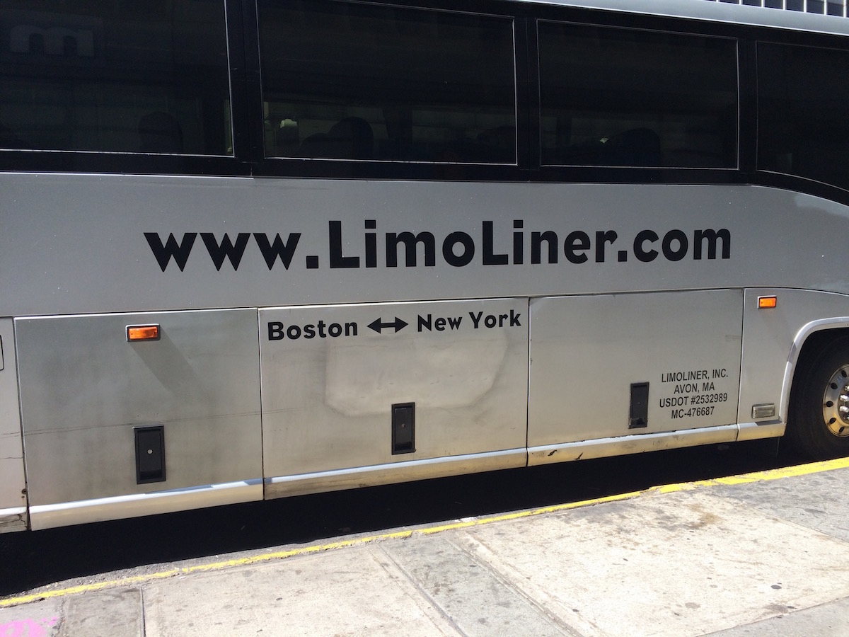 On the way to Boston