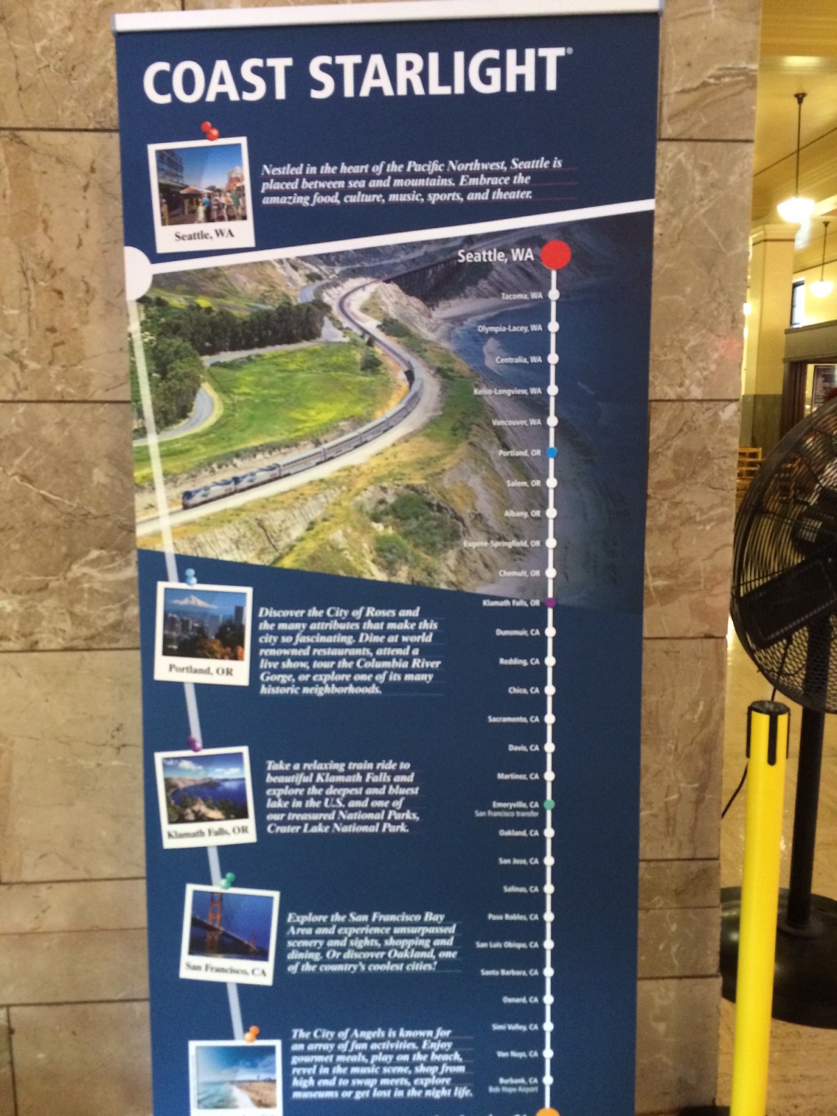 Coast Starlight Route