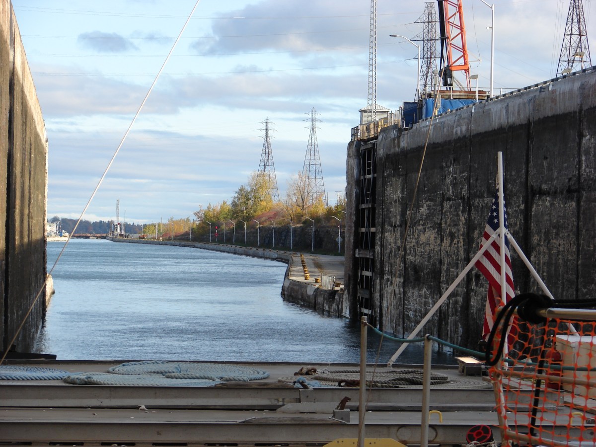 Locking through the St. Lawrence Seaway