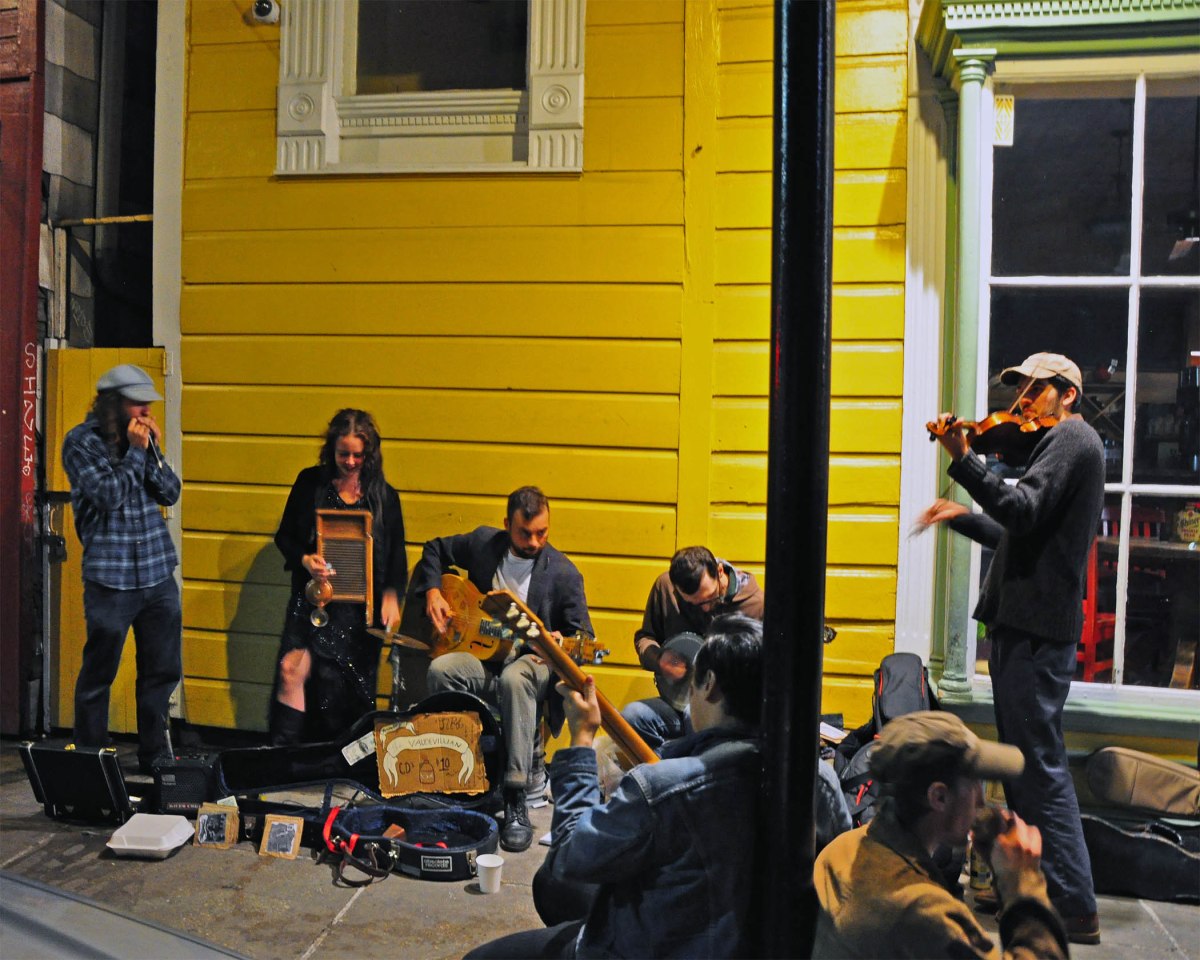 street musicians